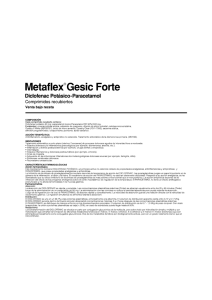 Page 1 Metaflex Gesic Forte Diclofenac Potásico