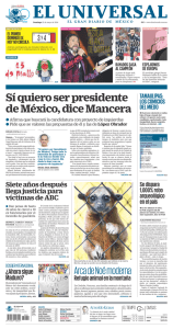 Sí quiero ser presidente de México, dice Mancera