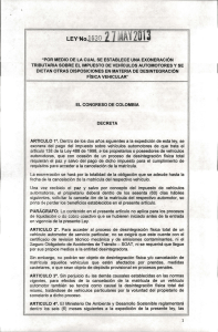 Ley 1630 de 2013 - Presidencia de la República de Colombia