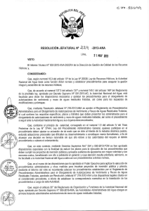 Reglamento Autorización de Vertimiento y Reuso de Aguas