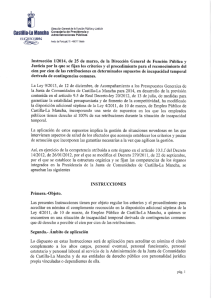 Instrucción I.T - Servicio de Salud de Castilla