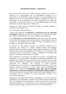 requisitos - Federación de Comunidades Budistas de España