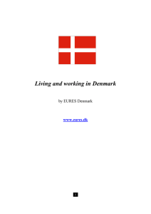 Living and working in Denmark