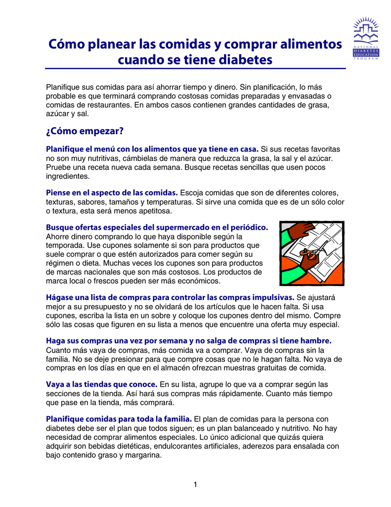 diferentes planes de comidas dietéticas