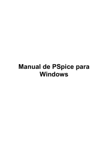 Manual de PSpice para Windows