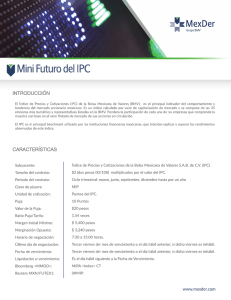 Ü Mini Futuro del IPC