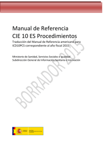 Manual de Referencia CIE 10 ES Procedimientos