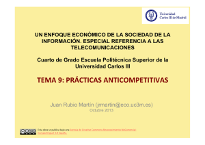 tema 9: prácticas anticompetitivas - OCW