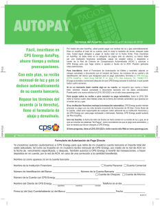 autopay - CPS Energy