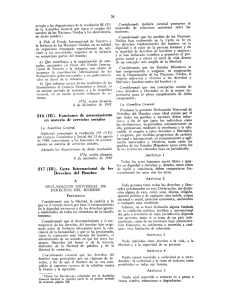 edición oficial en español de la Resolución 217(III)
