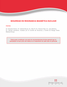 seguridad en resonancia magnética nuclear