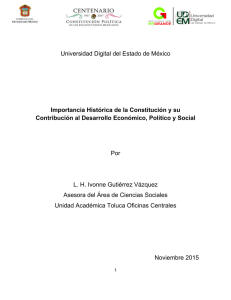 Universidad Digital del Estado de México Importancia Histórica de