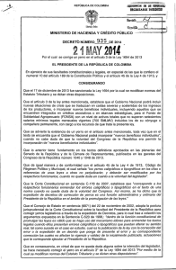 Decreto No. 935 del 21 de mayo de 2014