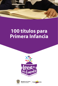 100 títulos para Primera Infancia