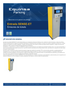 Entrada SENSE-ET - Equinsa Parking