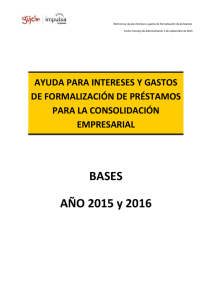 BASES AÑO 2015 y 2016 - Impulsa Empresas