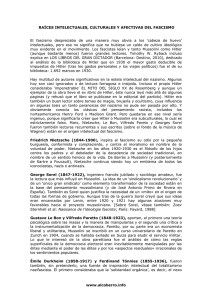 www.alcoberro.info RAÍCES INTELECTUALES, CULTURALES Y