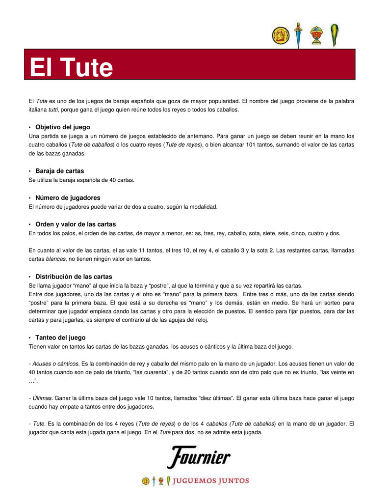 Cuantas Cartas Se Reparten En El Tute De 2