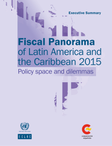 Fiscal Panorama - Repositorio CEPAL