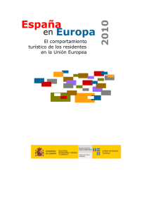 España en Europa - Instituto de Estudios Turísticos