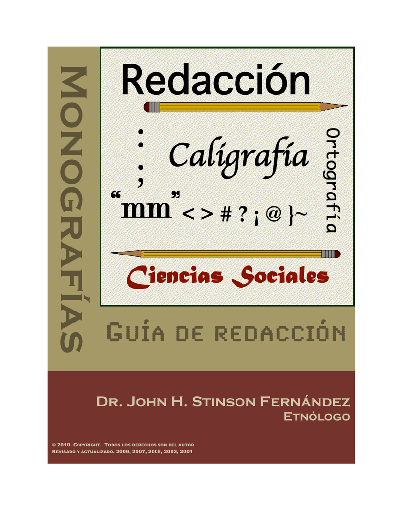 Guía Para La Redacción Monografía-2010-2011