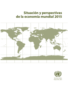 Situación y perspectivas de la economía mundial 2015