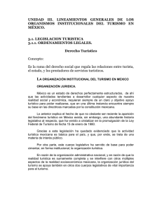 unidad iii. lineamientos generales de los organismos institucionales