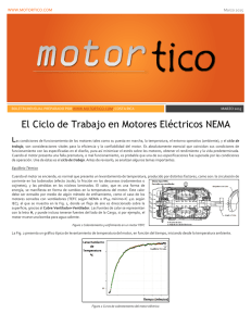 El Ciclo de Trabajo en Motores Electricos NEMA