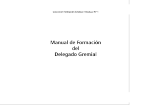 Manual de Formación del Delegado Gremial