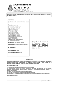 Pleno 012/2015 - Ayuntamiento de Chiva
