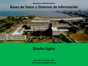 Bases de Datos y Sistemas de Información Diseño Lógico