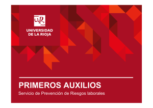 Manual de primeros auxilios