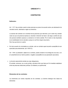 UNIDAD N° 4 CONTRATOS