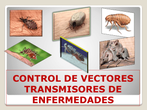 CONTROL DE VECTORES TRANSMISORES DE ENFERMEDADES