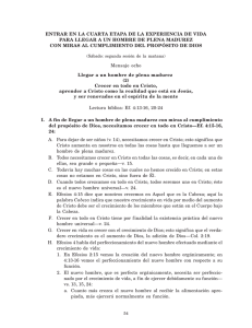 Llegar a un hombre de plena madurez