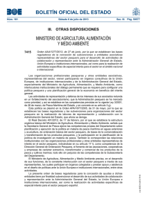 Orden AAA/1277/2013 - Ministerio de Agricultura, Alimentación y