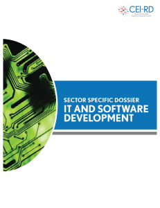 Sector-specific Dossier IT and Software Development Sector - CEI-RD