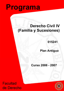 Derecho Civil IV (Familia y Sucesiones)