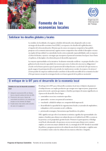 Fomento de las economías locales  pdf