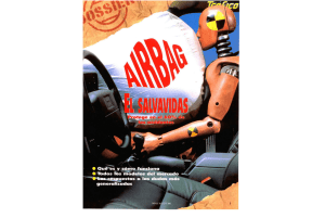 airbag - Dirección General de Tráfico