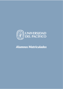 Alumnos Matriculados