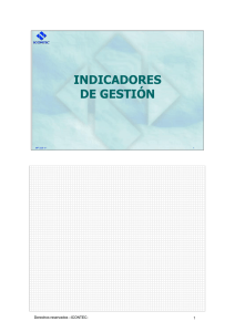INDICADORES DE GESTIÓN