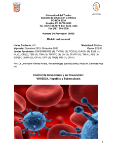 Control de Infecciones y su Prevención: VIH/SIDA, Hepatitis y