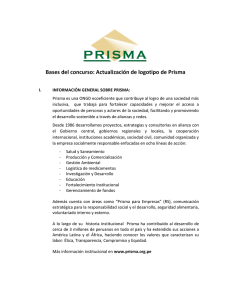 Bases del concurso: Actualización de logotipo de Prisma