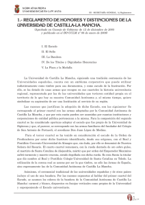 Acuerdo del Consejo de - Universidad de Castilla