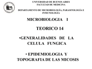 Generalidades de las Micosis - Facultad de Medicina