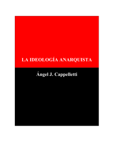 La ideología anarquista