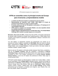 4YFN se consolida como el principal evento de Europa para