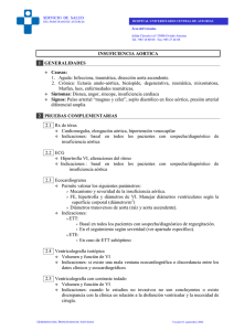 Insuficiencia aórtica - Hospital Universitario Central de Asturias