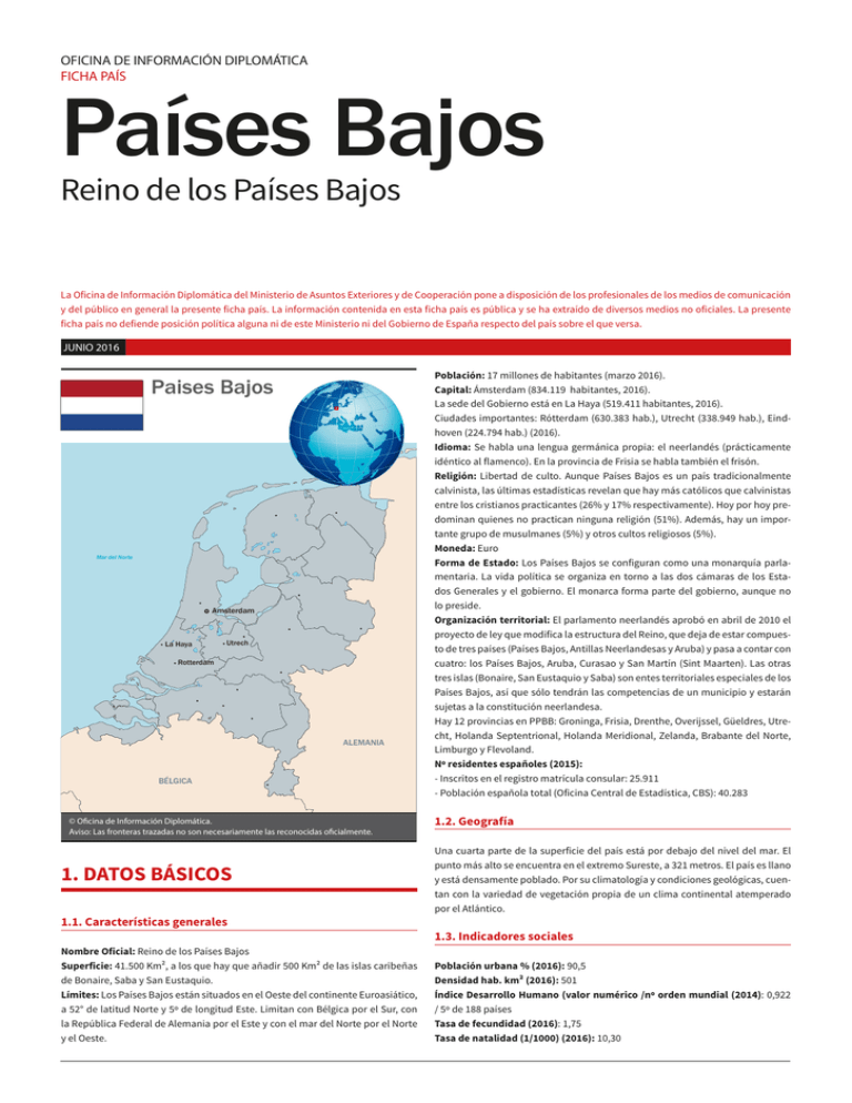 Países Bajos - Ministerio De Asuntos Exteriores Y De Cooperación